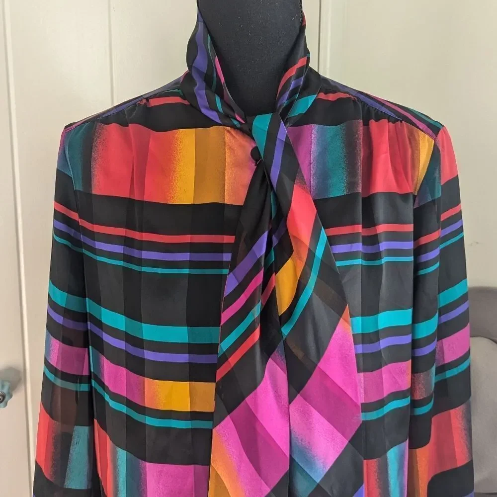 VTG Setiage Top Maximalist Whimsigoth Dark Academia 80s 90s 10 Punchy Prep